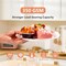 200 Pcs Thanksgiving Pumpkin Paper Plates (10"L x 12"W x 1"Th)